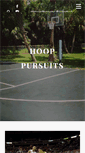 Mobile Screenshot of hoop-pursuits.com